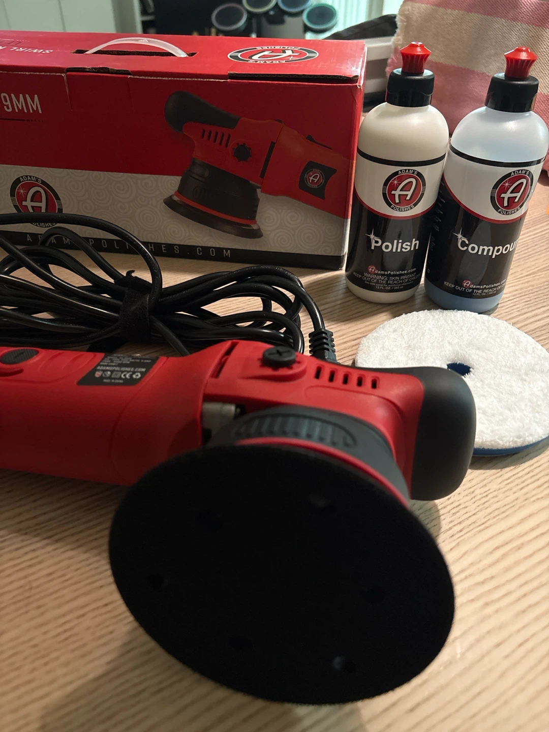 Adam's Polishes Swirl Killer 9MM LT Polisher Kit