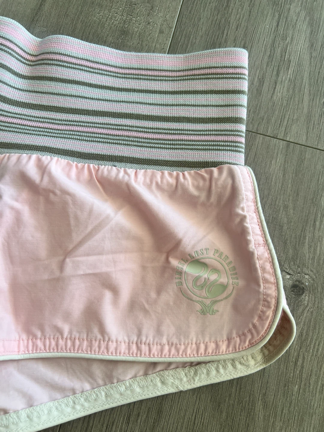 Diesel Pink Running Shorts : Maternity - photo 2