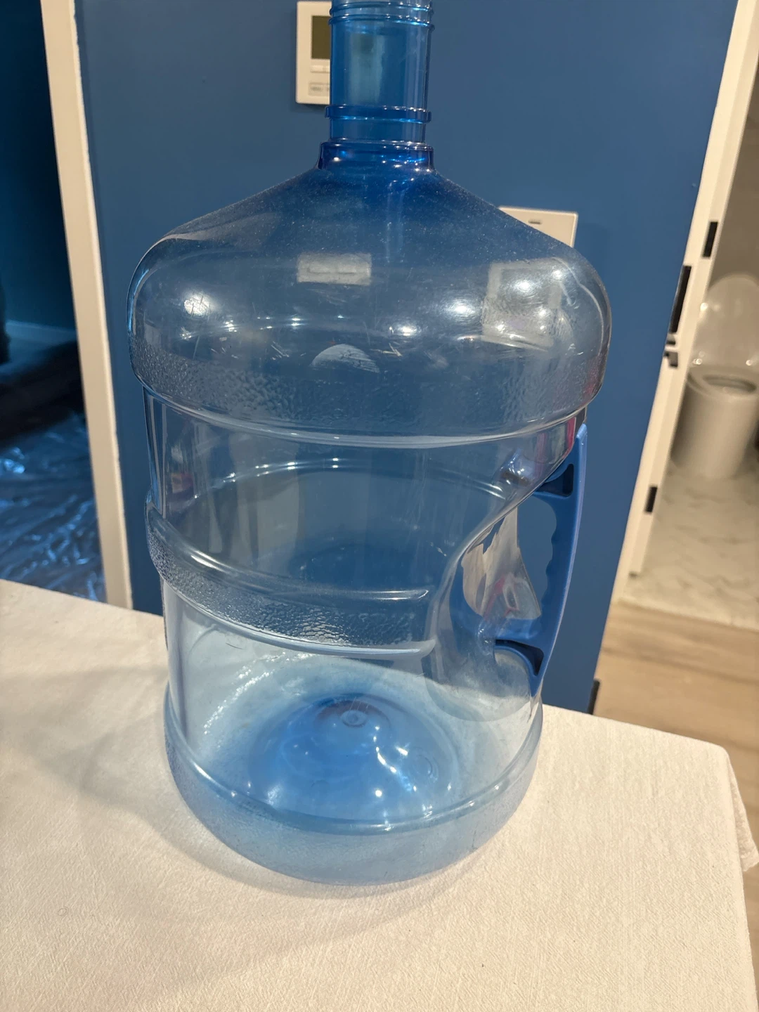 Blue 5-Gallon Water Jug