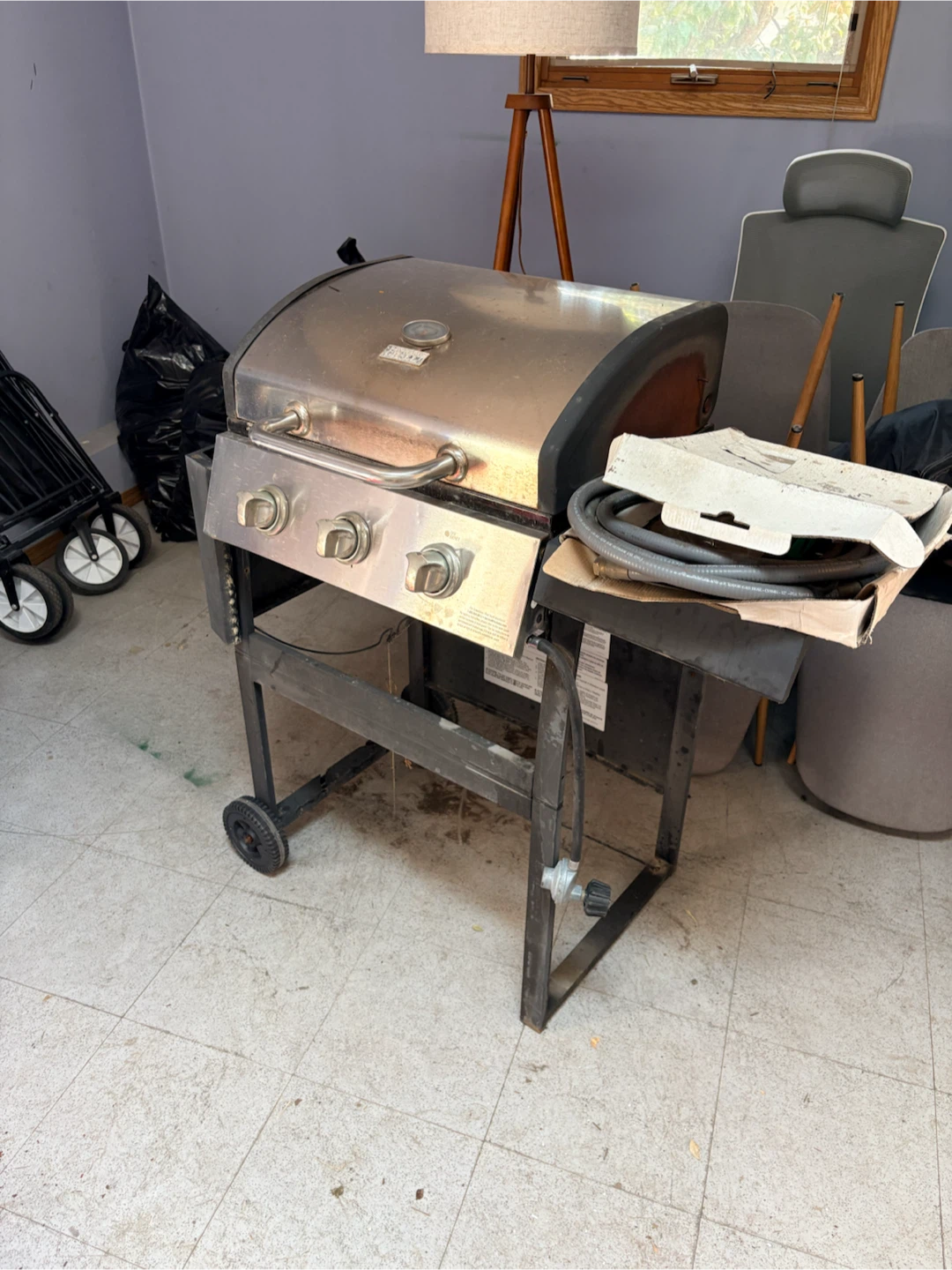 3-burner Barbecue
