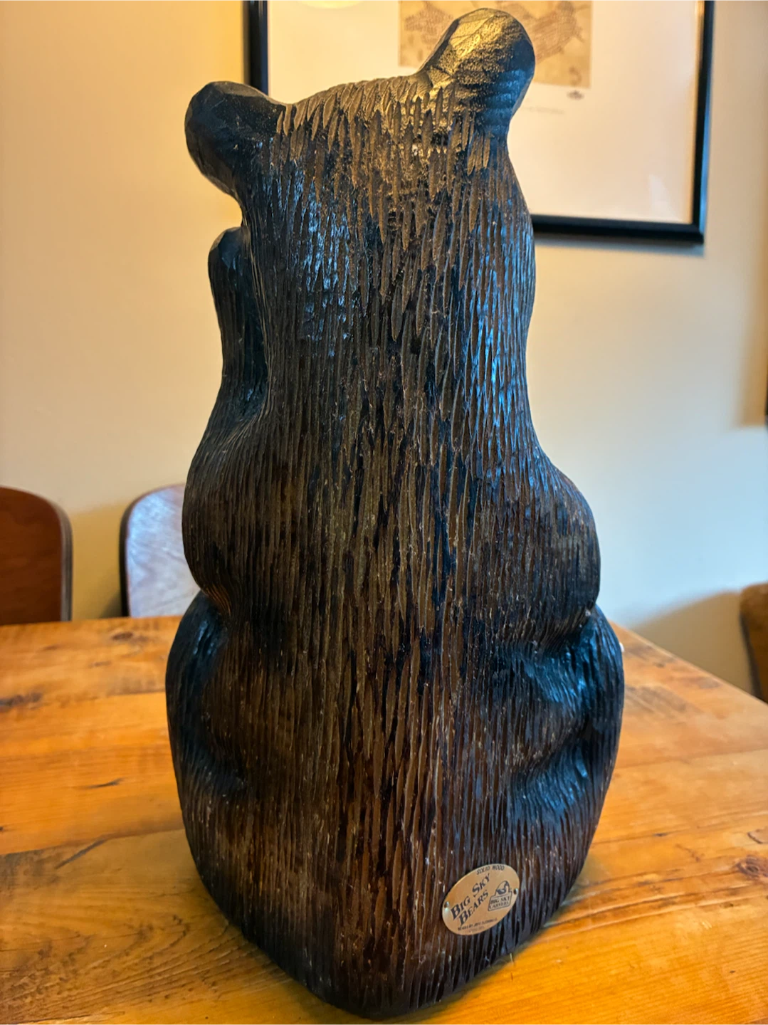 Jeff Fleming Big Sky Bears Solid Wood Carving (1993–2005) - photo 4