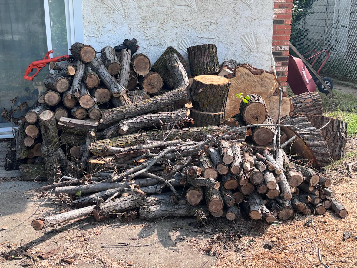 Mixed Firewood Logs and Kindling - photo 4