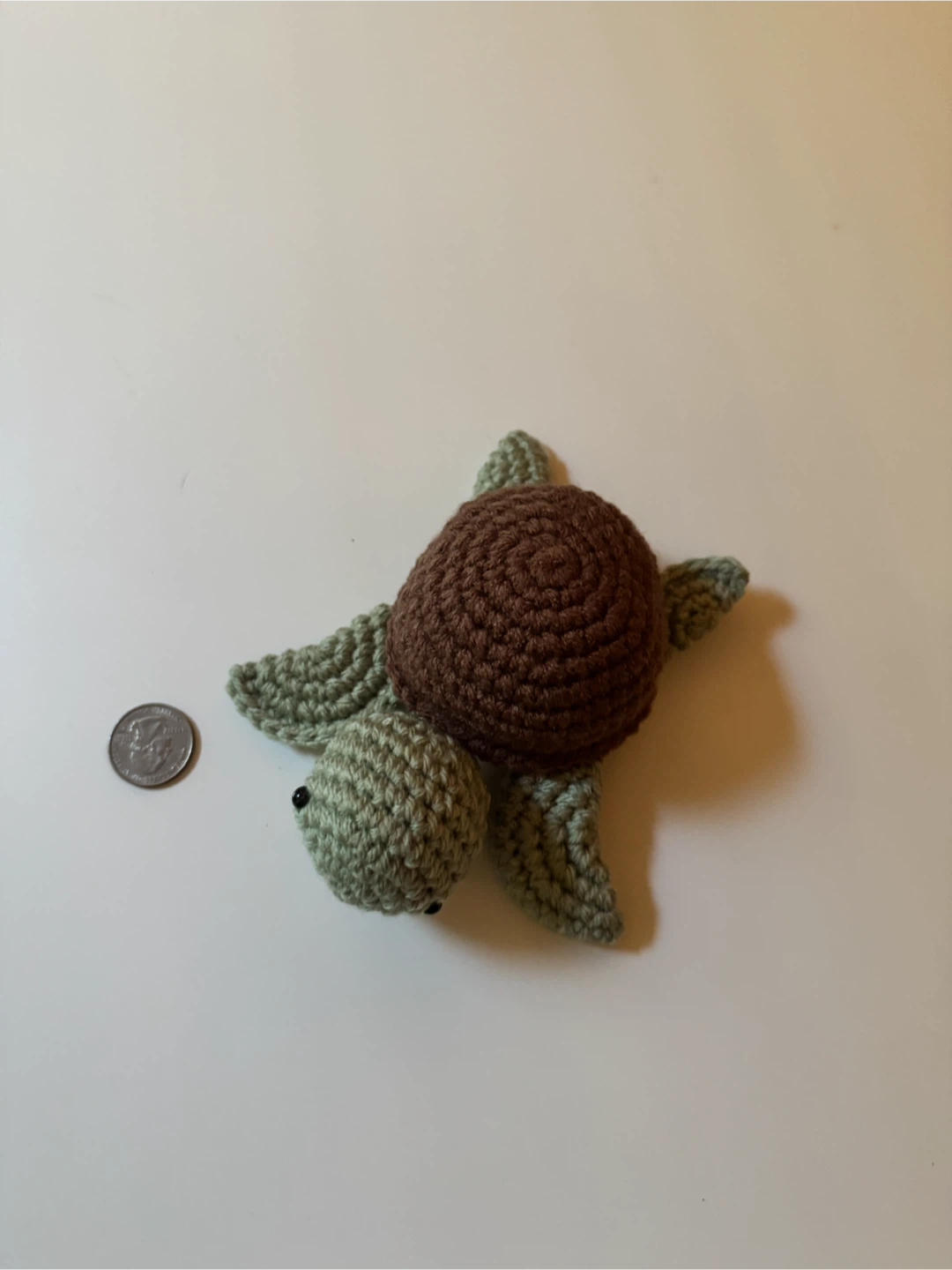 Handmade Crochet Turtle Plush