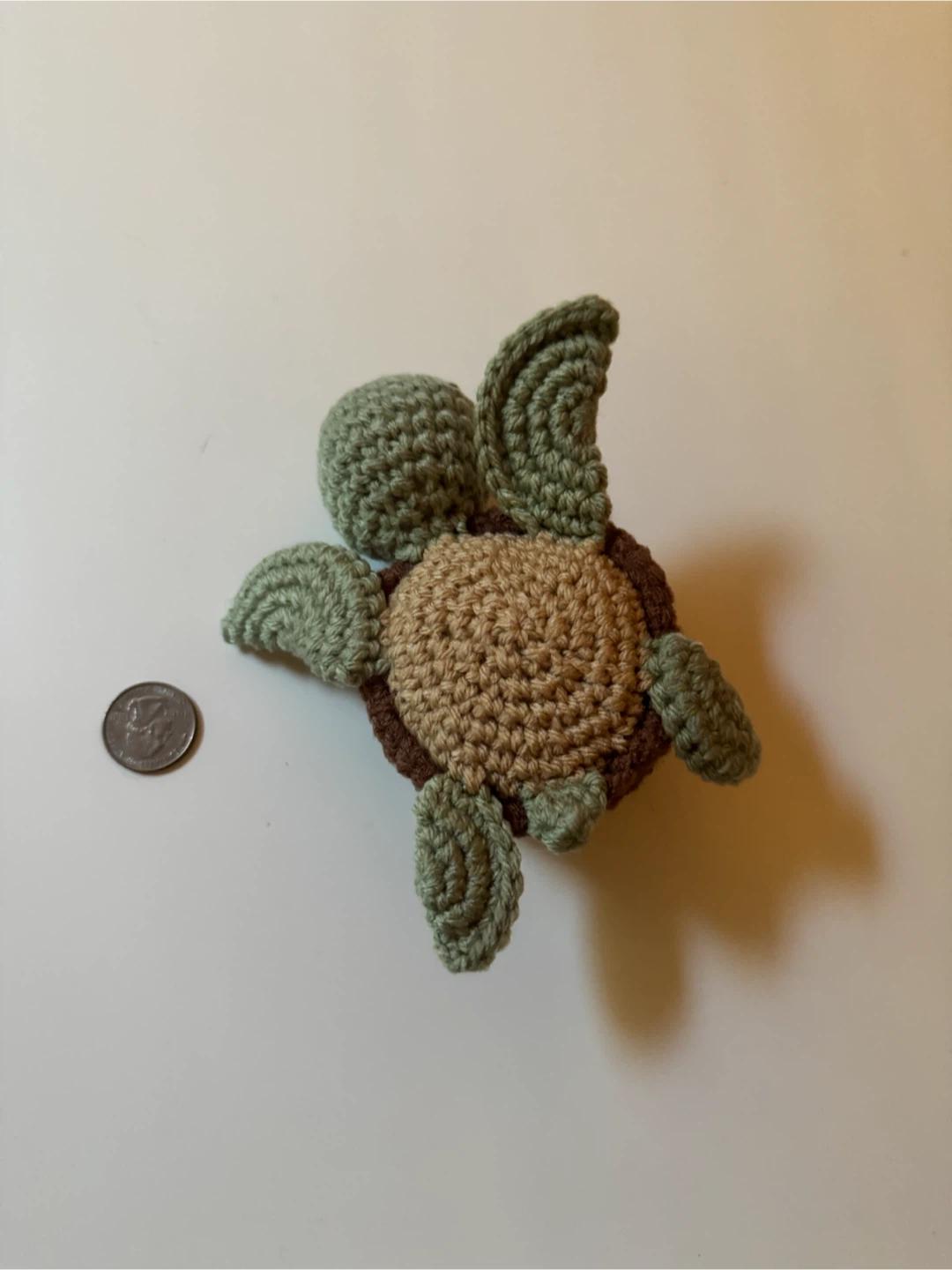 Handmade Crochet Turtle Plush - photo 2