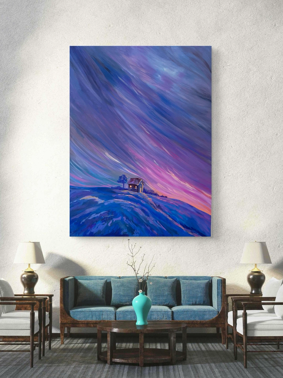 Acrylic Landscape Painting - photo 3