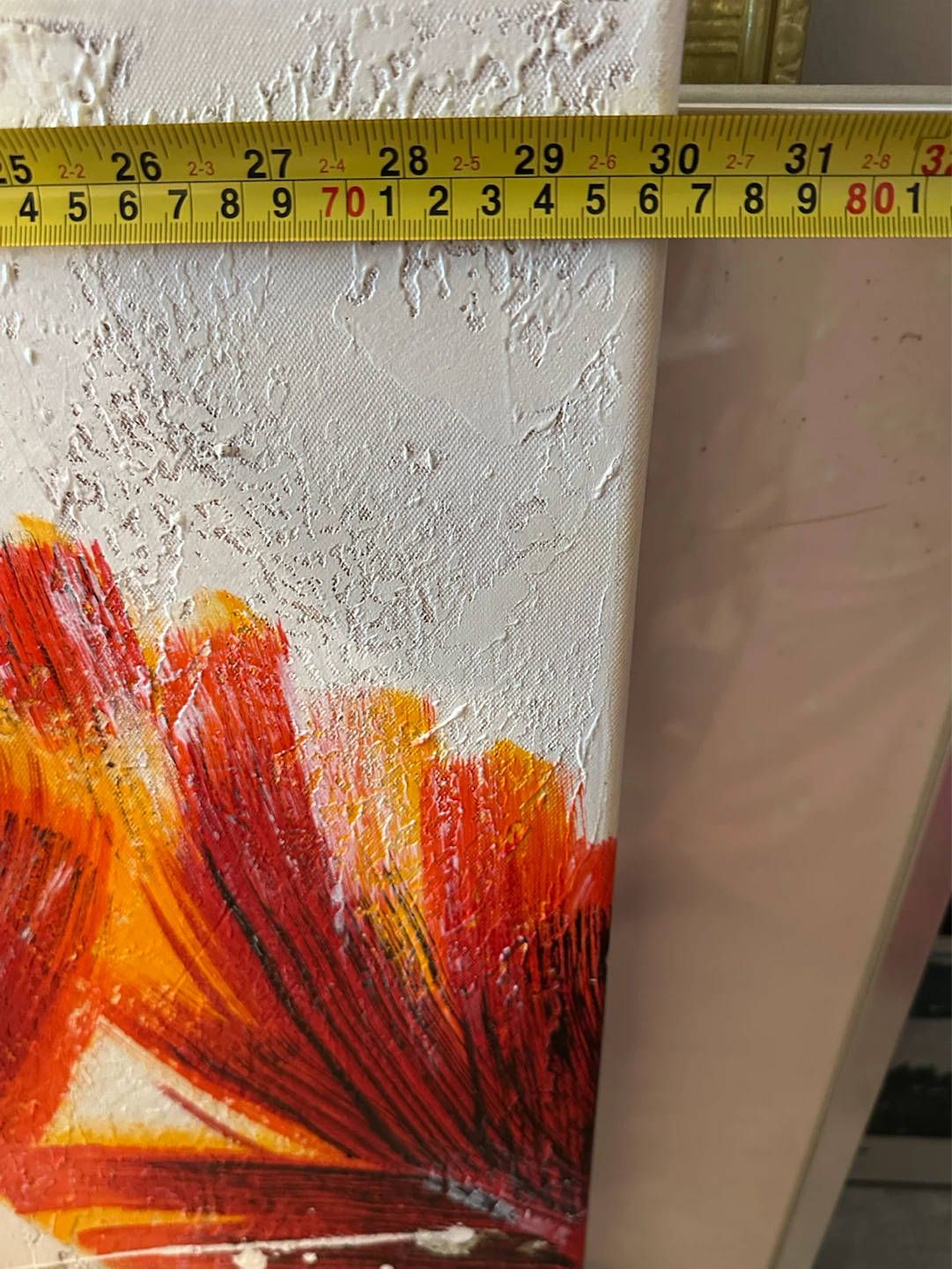 Abstract Floral Canvas Wall Art - photo 3