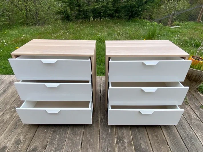 pair of IKEA dresser for $120 ASKVOLL
