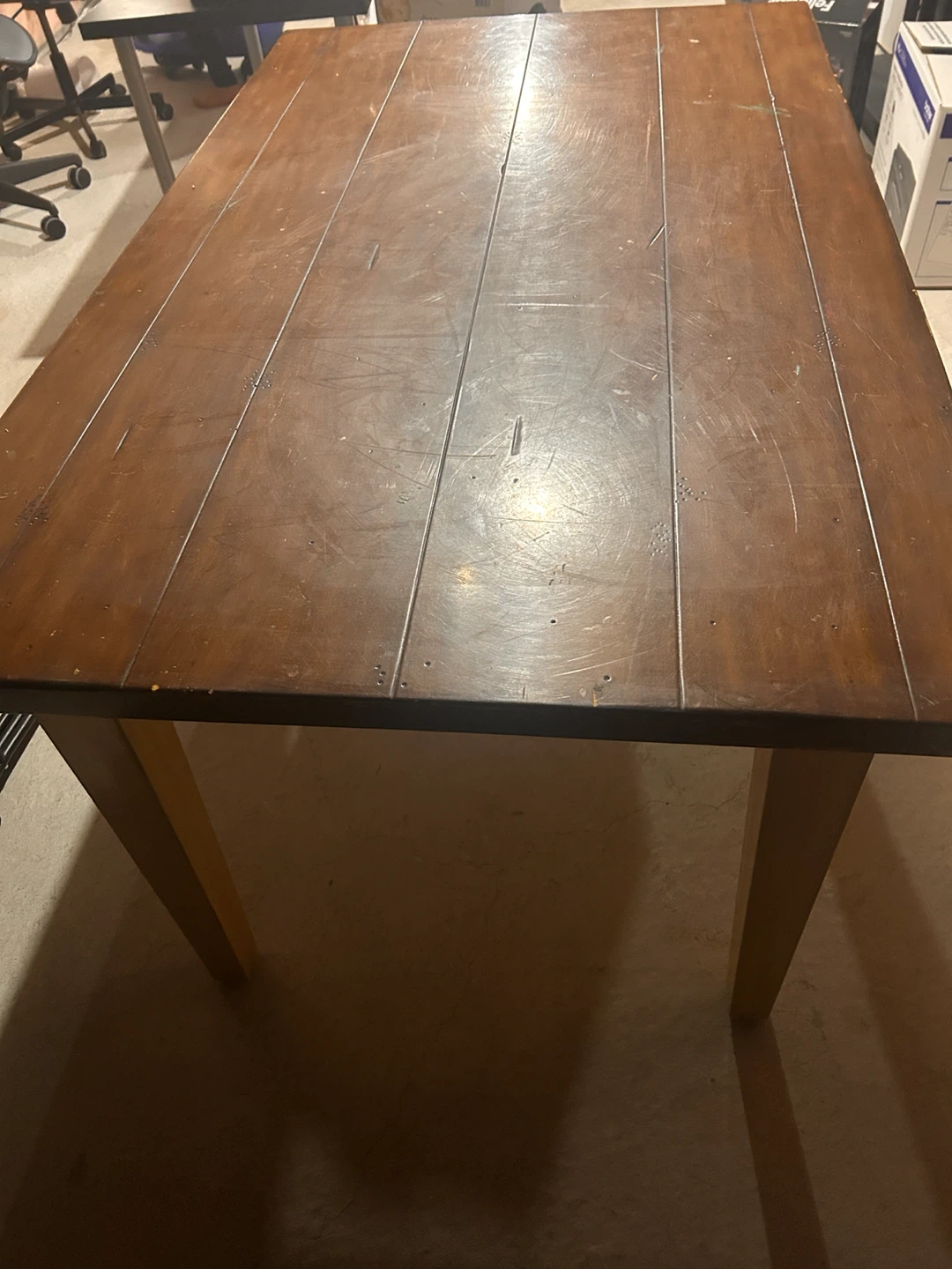 Pier 1 Imports Wooden Dining Table - photo 2