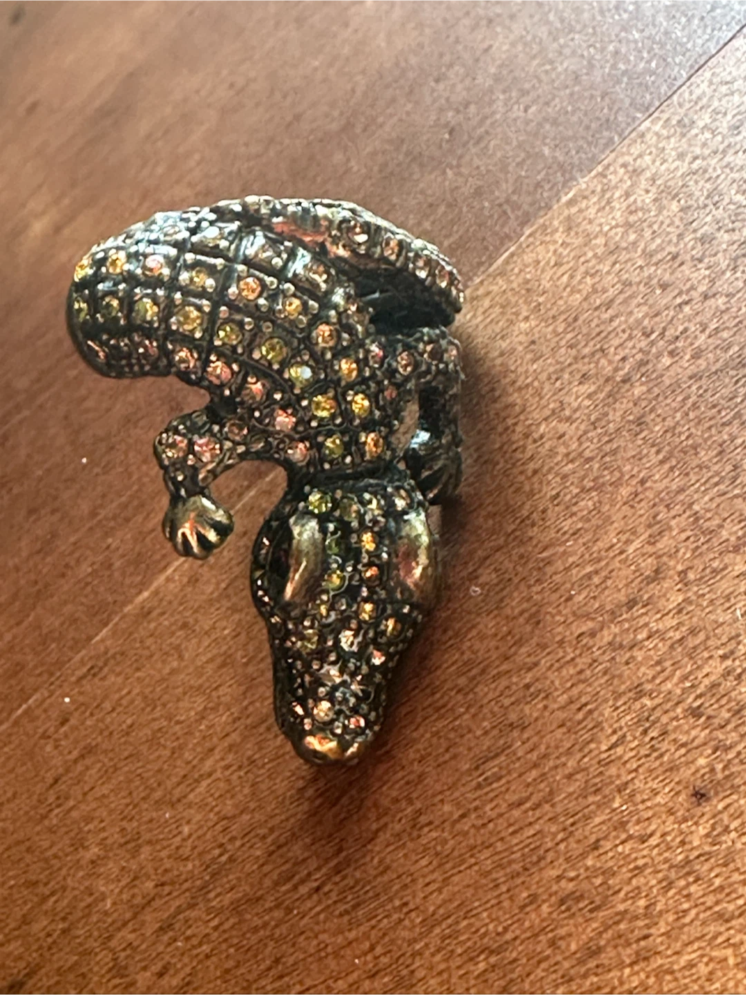 Vintage Avon Animal Magnetism Alligator Ring - photo 4