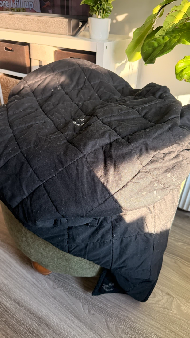 Weighted blanket, 100% cotton, washable