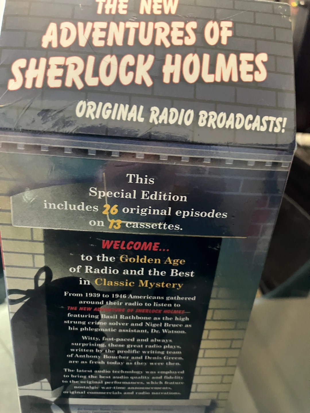 New adventures of Sherlock Holmes radio broadcast 13 Casettes - photo 3