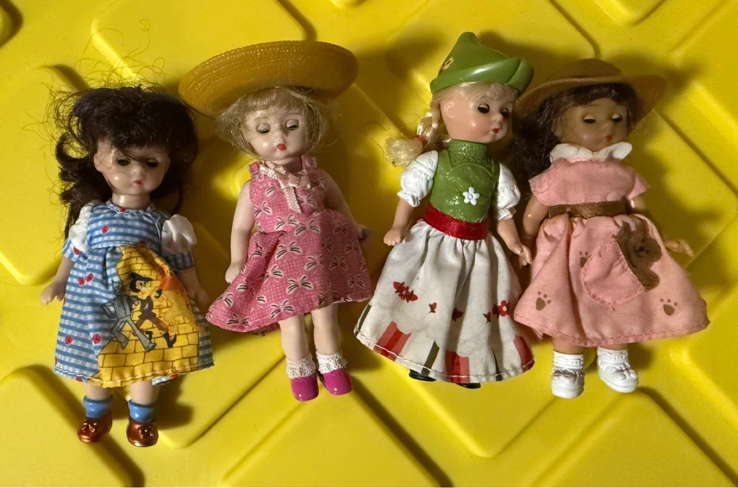Vintage Miniature Dolls (Set of 4)