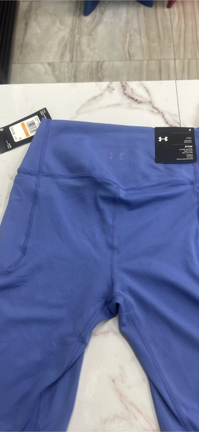 Under Armour Women's Compression Shorts - Blue - Size S - photo 4