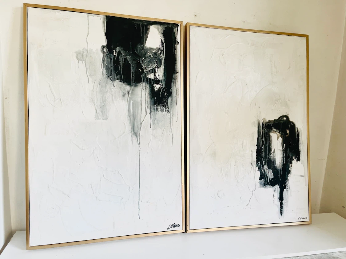 Original Abstract Art Painting Set - photo 2