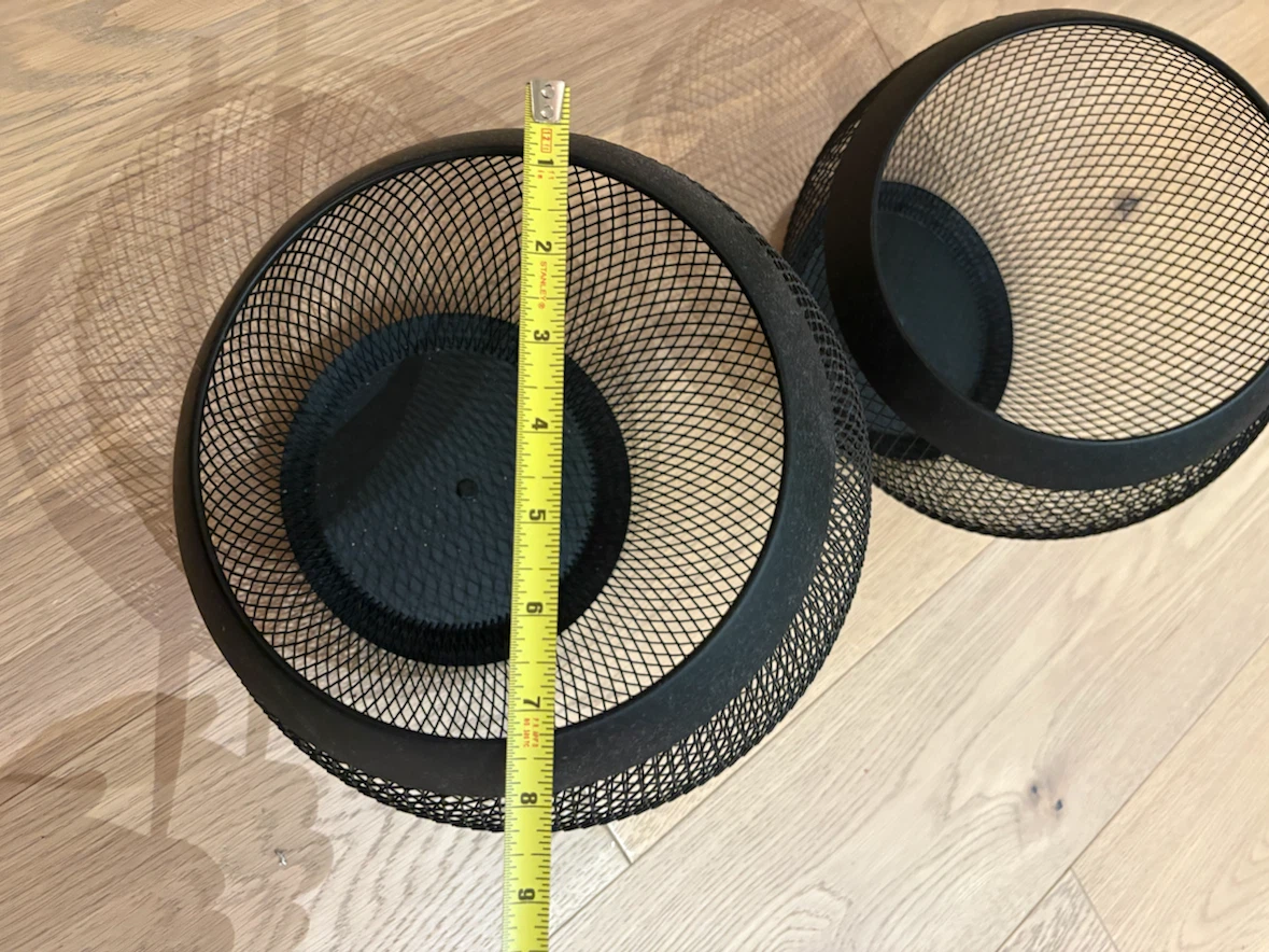 Rotating Fruit Container Lazy Susan in Beautiful Matte Black - photo 5