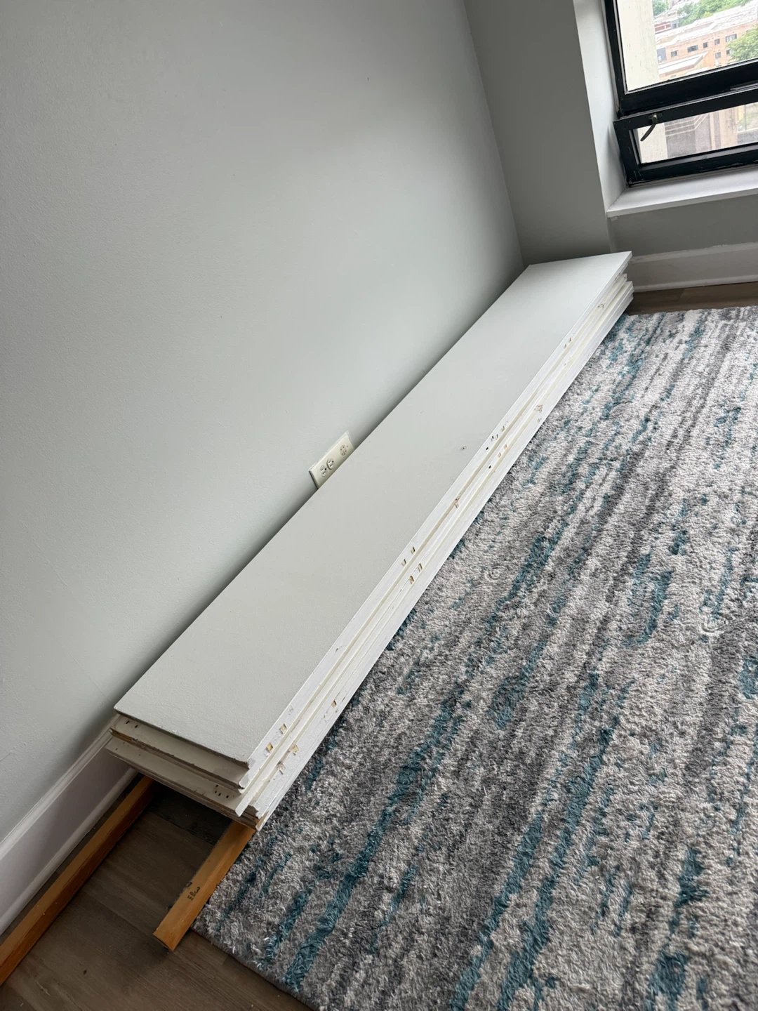 8 White Bi-Fold Closet Doors – Good Condition