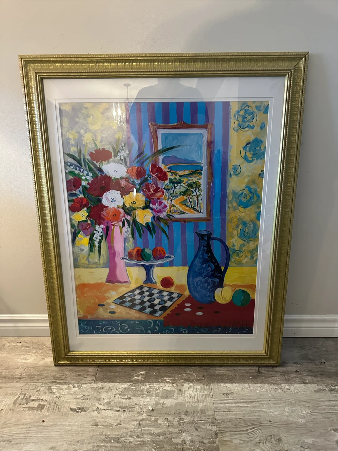 Framed Floral Still Life Art Print