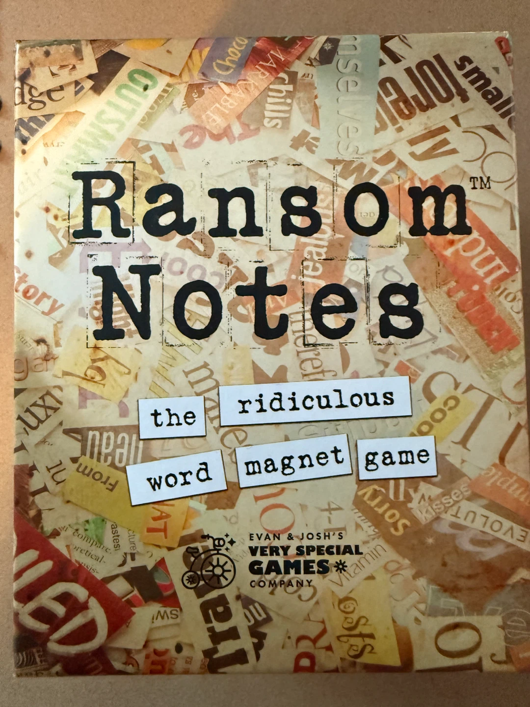 Ransom Notes - Word Magnet Game