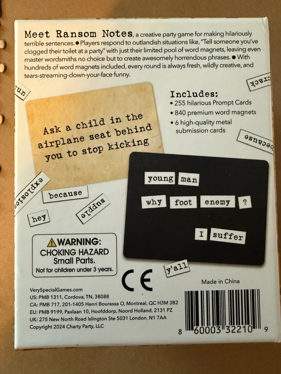 Ransom Notes - Word Magnet Game - photo 2