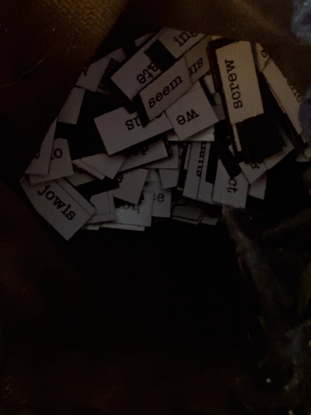 Ransom Notes - Word Magnet Game - photo 5