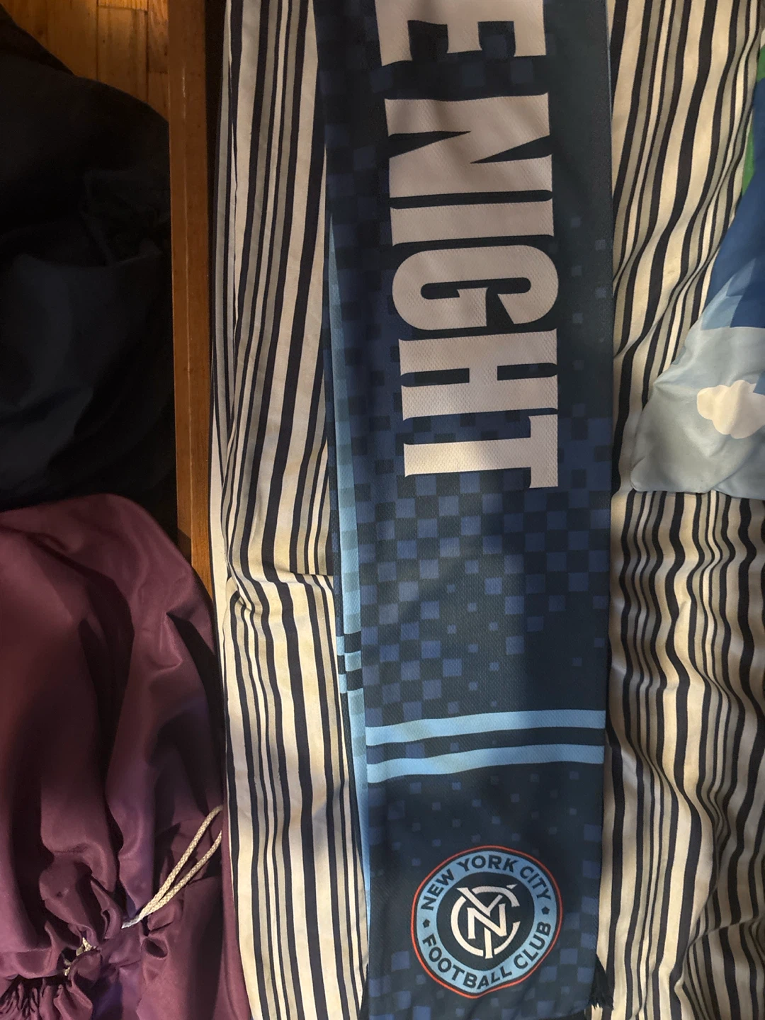 New York City FC College Night Scarf