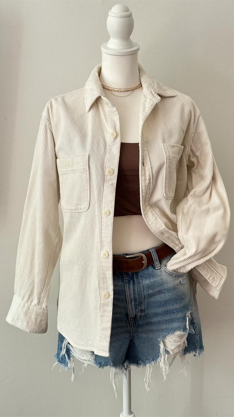 UNIQLO Corduroy Shirt Jacket М - photo 4
