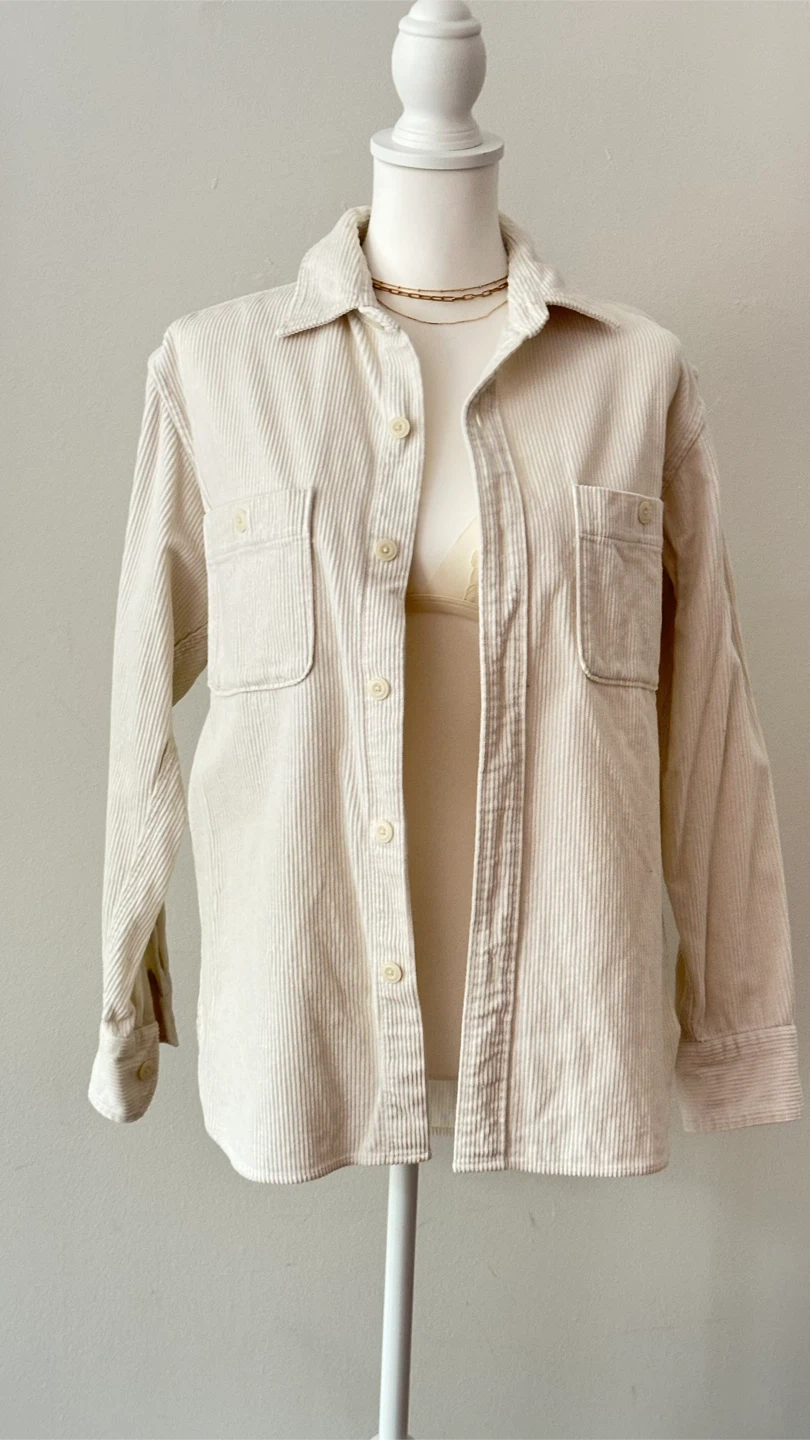 UNIQLO Corduroy Shirt Jacket М