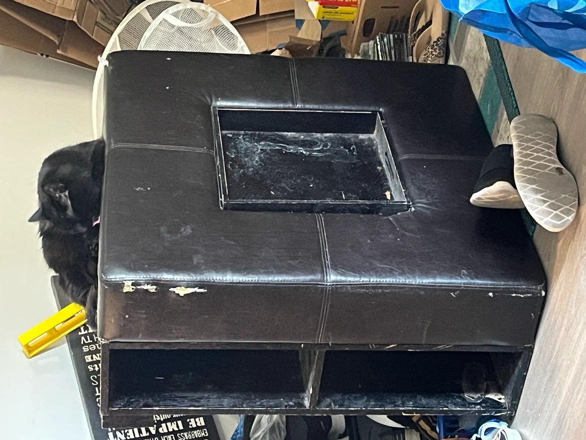 Coffee table/footstool