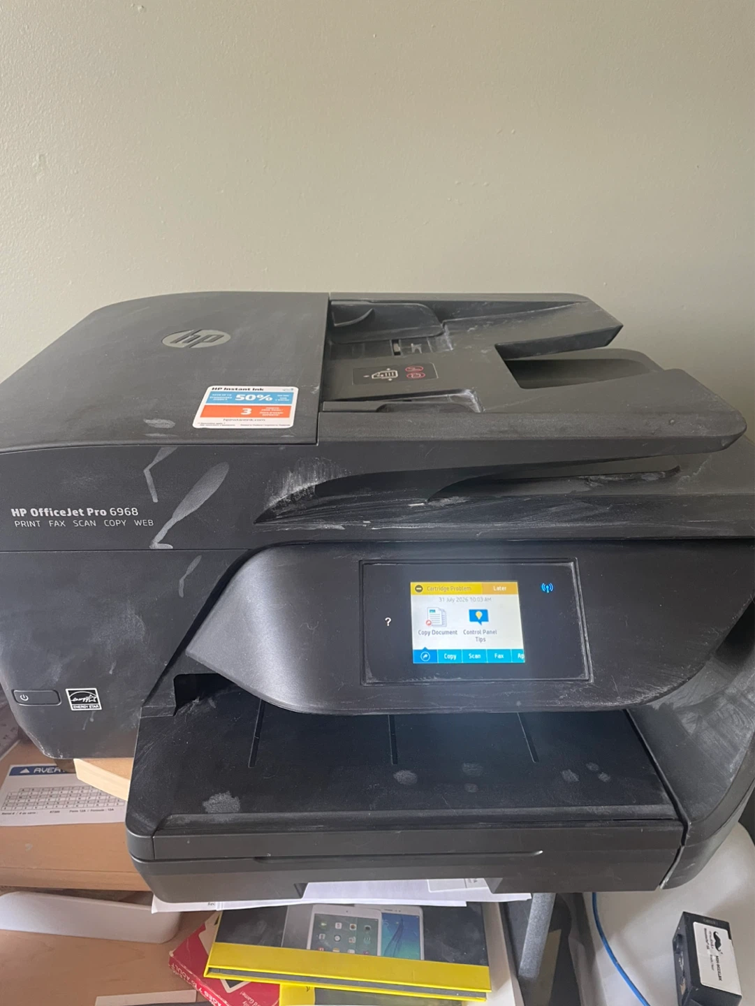 HP OfficeJet Pro 6968 All-in-One Printer - photo 4