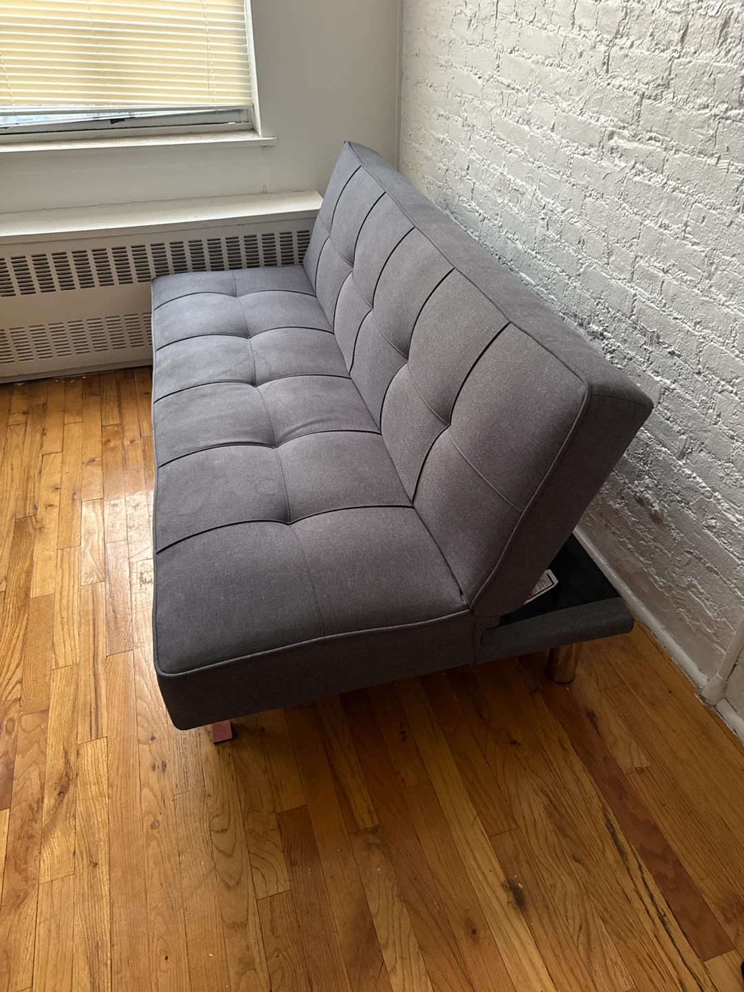 [Must Go Soon] Grey Futon Sofa Bed - photo 2