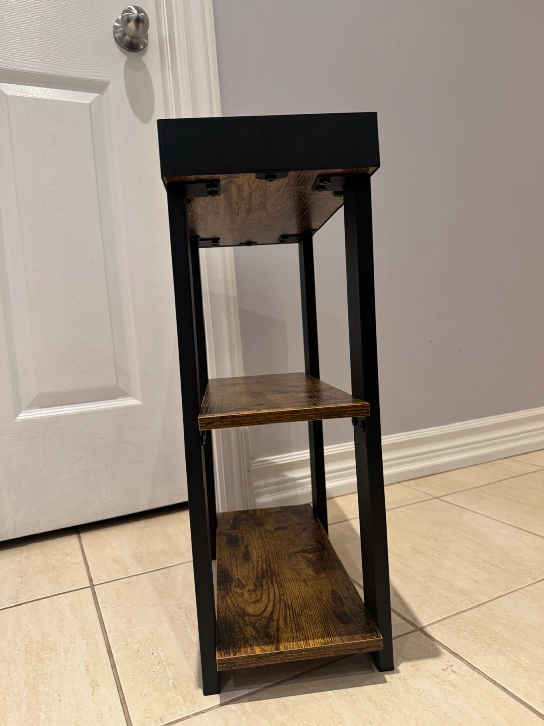 3-Tier Side Table with Storage - photo 4
