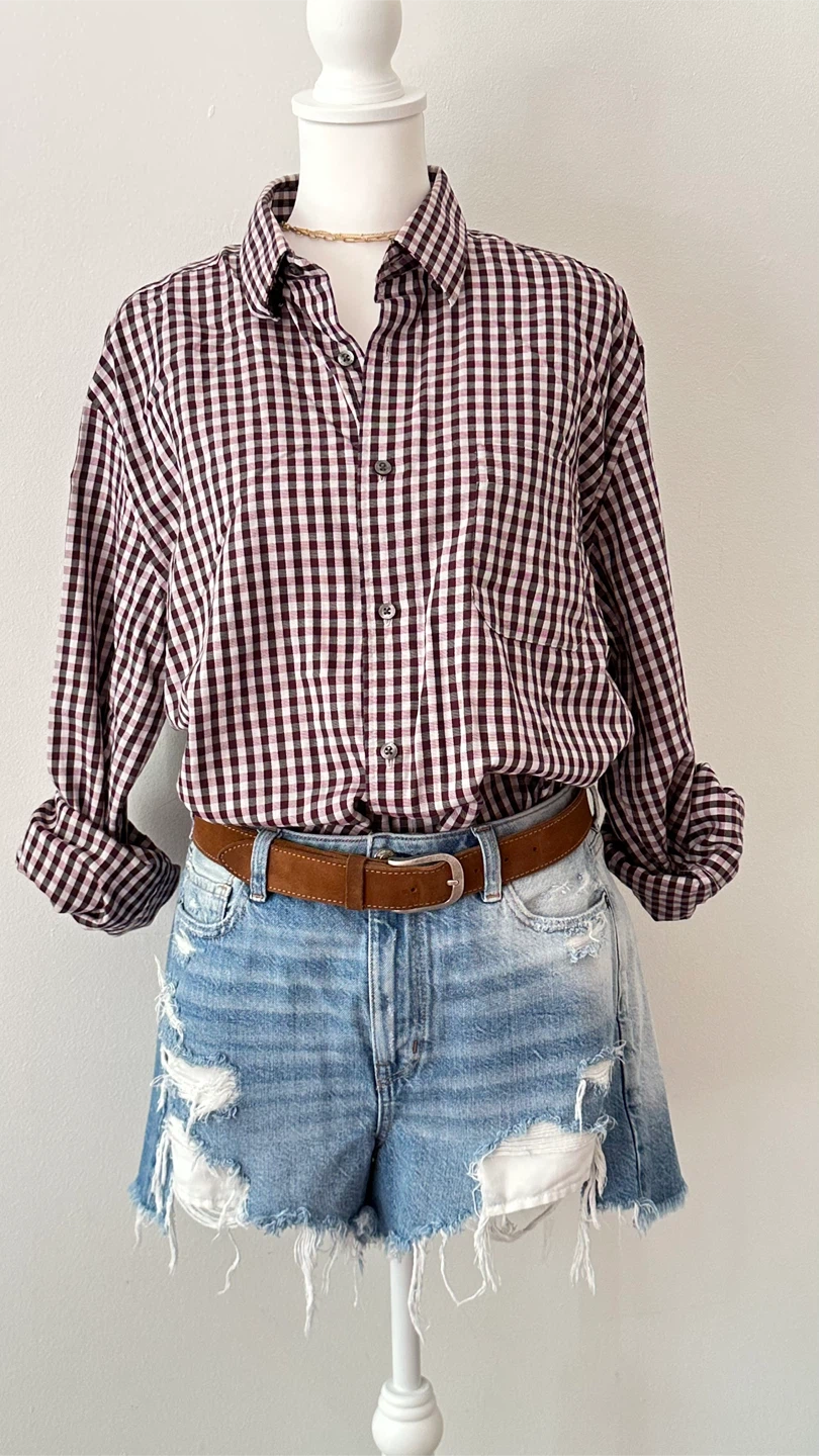 American Eagle Denim Shorts M /US size 10 - photo 3