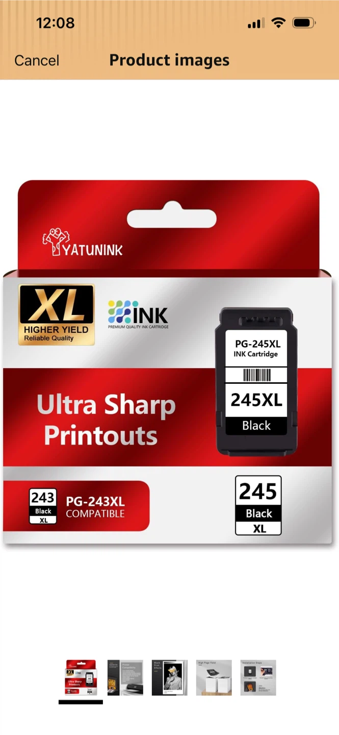New-HOTCOLOR 243XL Black & 244XL Color Ink Cartridges