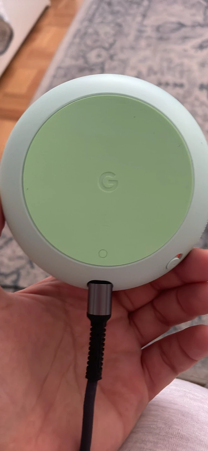 Google Home Mini (1st Gen) Smart Speaker - Aqua - photo 3