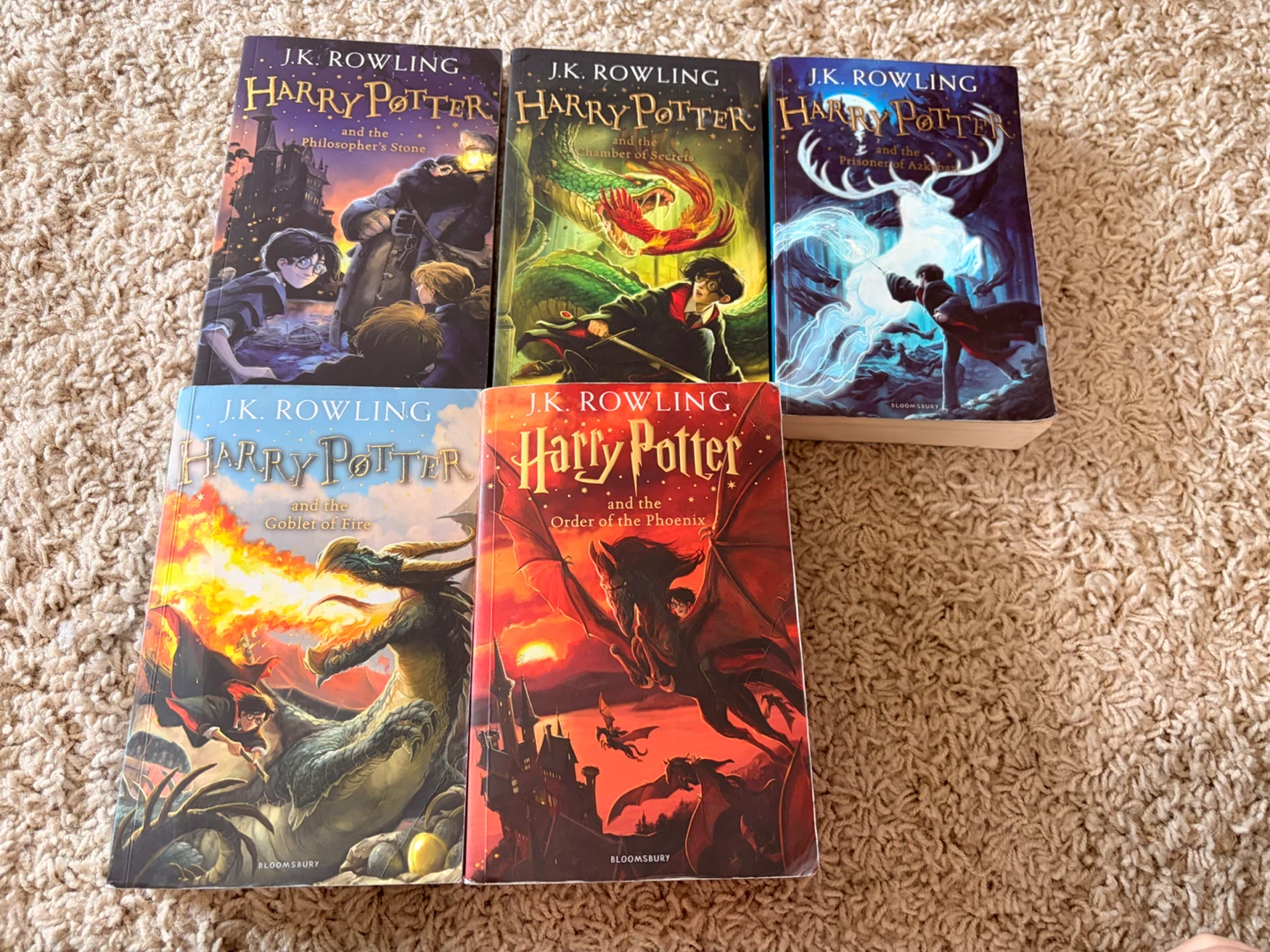 J.K. Rowling Harry Potter Book Collection