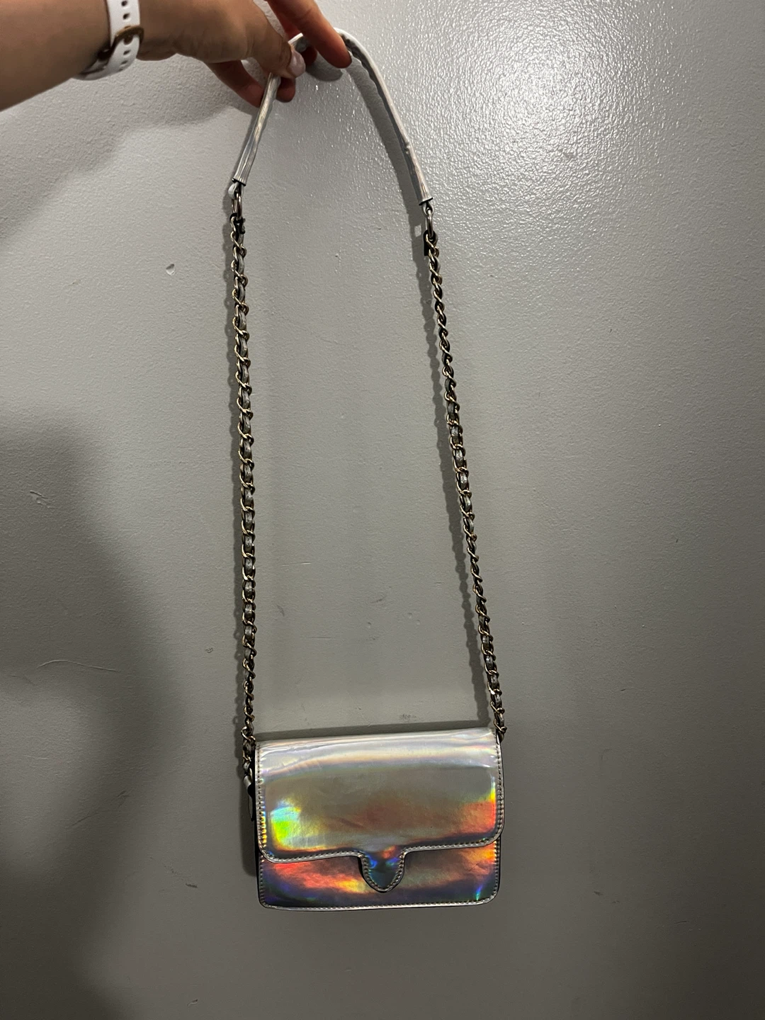Holographic Crossbody Purse