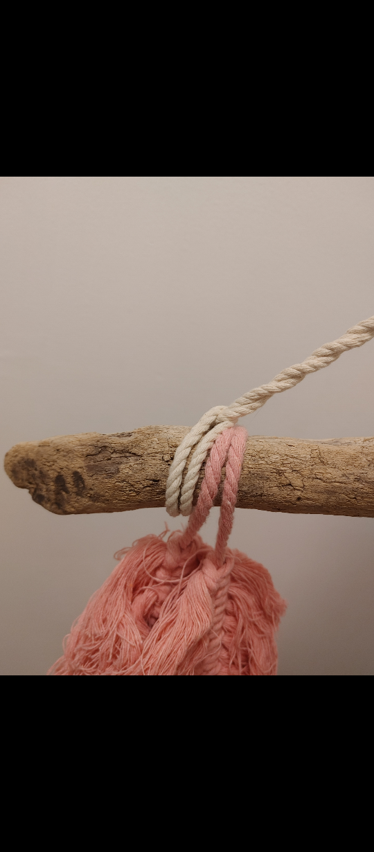Macrame Wall Hanging Driftwood - photo 3