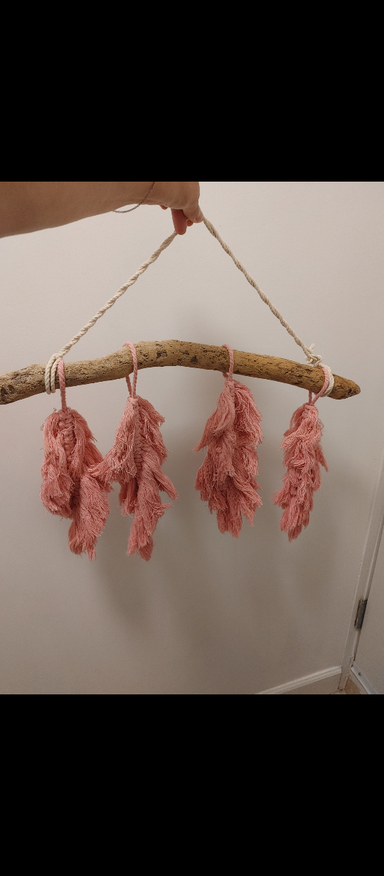 Macrame Wall Hanging Driftwood - photo 4