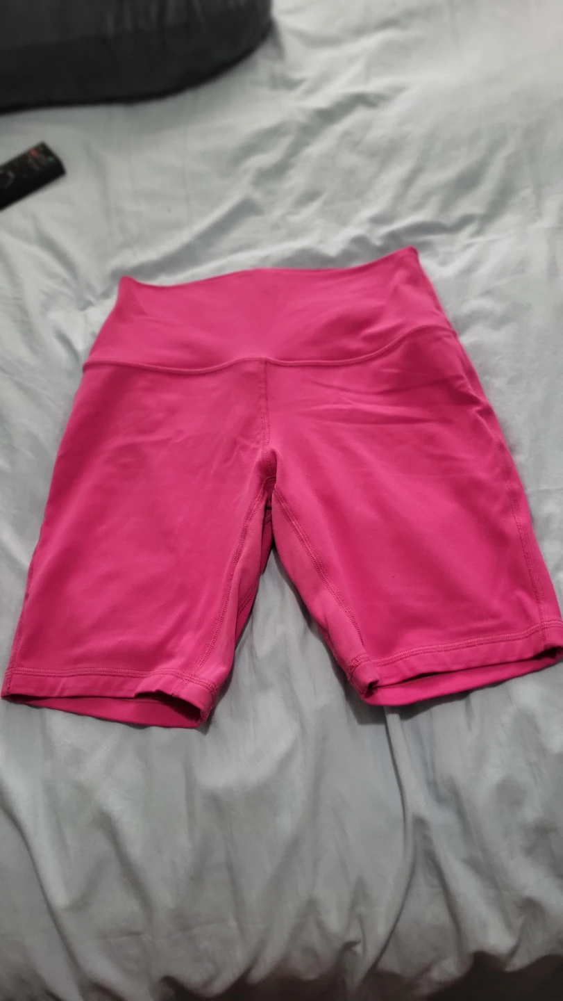 Lululemon Pink Bike Shorts