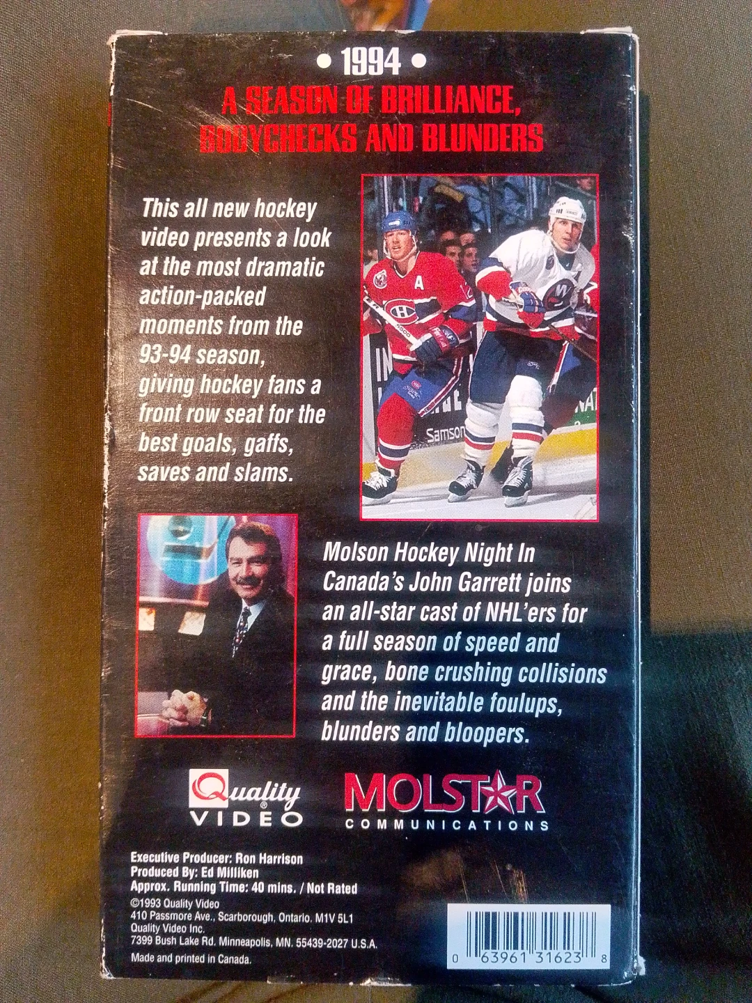 Hockey 1994: The Best on Ice VHS - photo 2