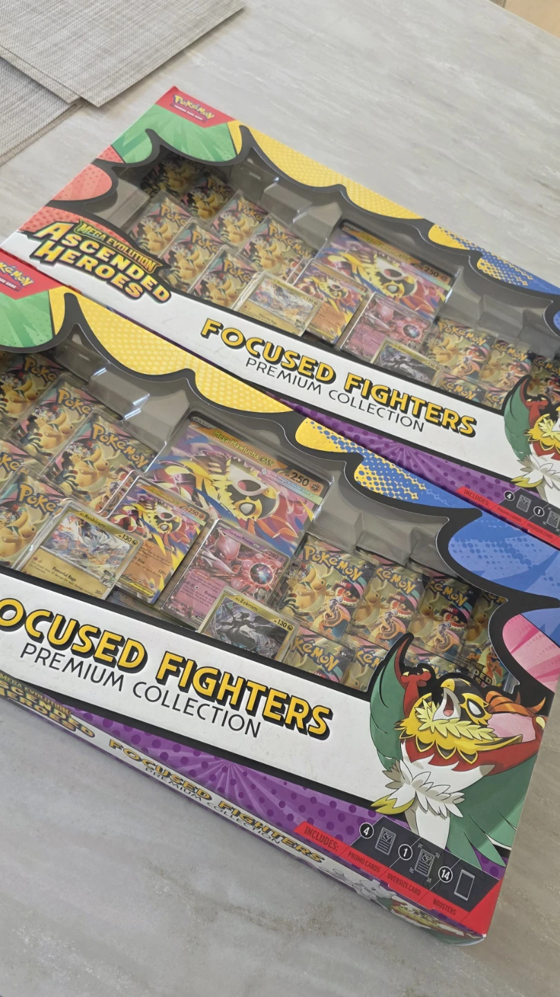 Pokemon TCG Ascended Heroes Focused Fighters Premium Collection