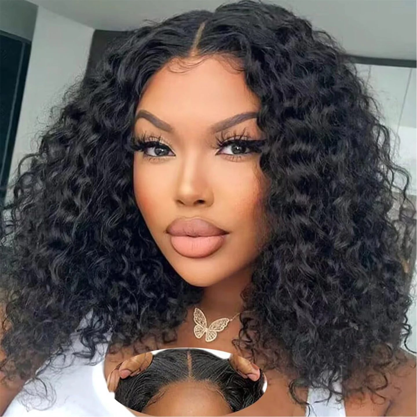 Human Hair Wig for Women High Density
