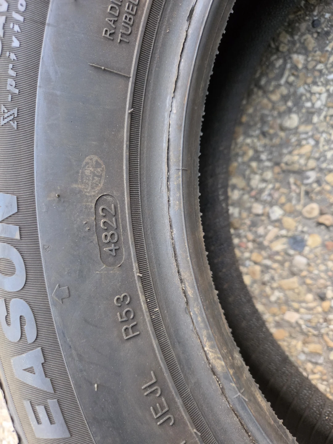 2 Tire 195/60R15 88V All Season Traction Tires (Set of 2) - photo 5