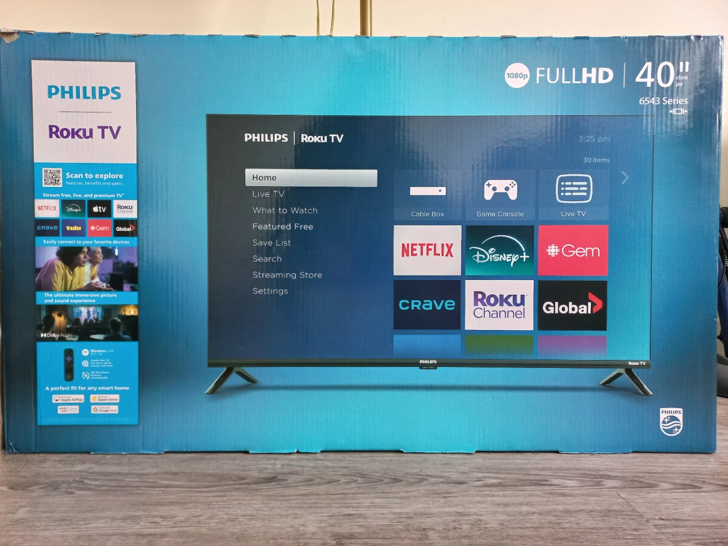 Philips Roku TV 40" Full HD 1080p