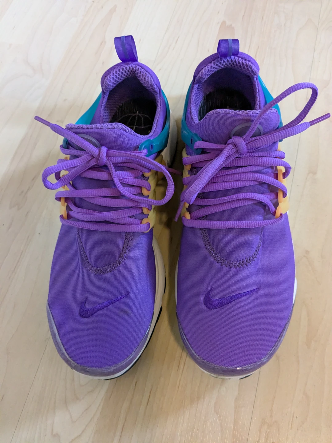 Nike Air Presto Wild Berry Fierce Purple Cyber Teal - photo 5