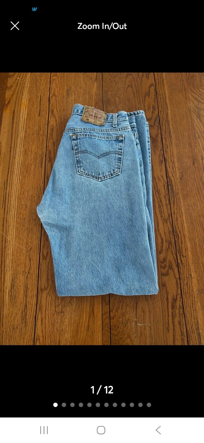 Vintage Levi's 501 Jeans W36 L34