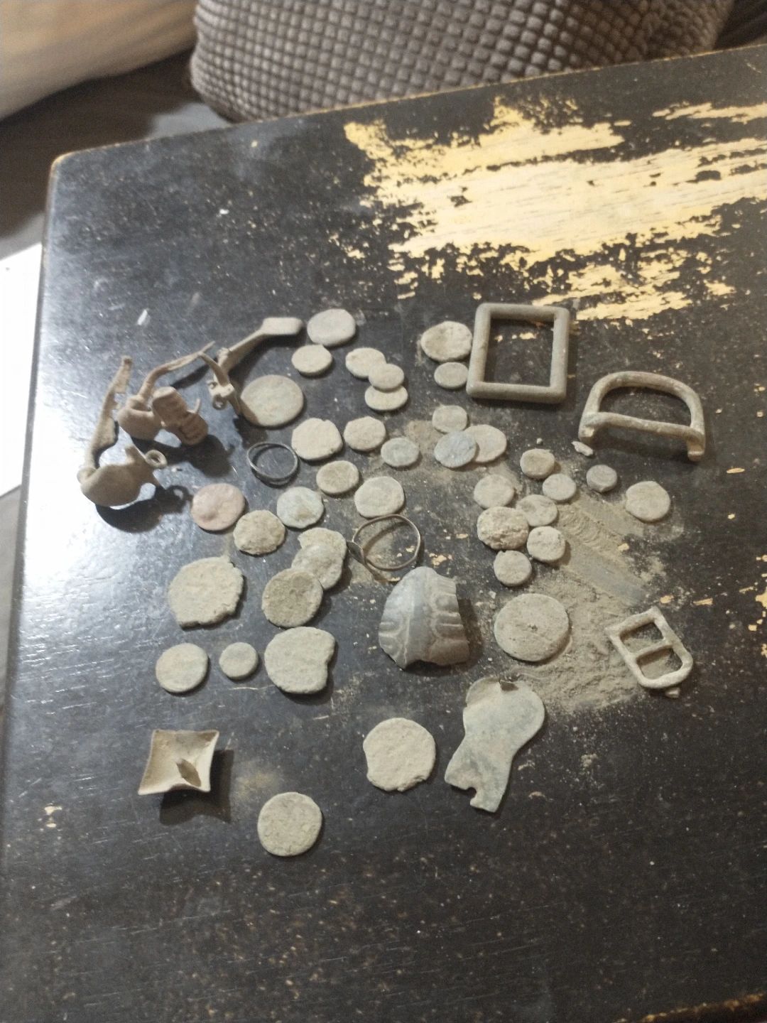 Uncleaned Ancient/Medieval Metal Detecting Finds Collection