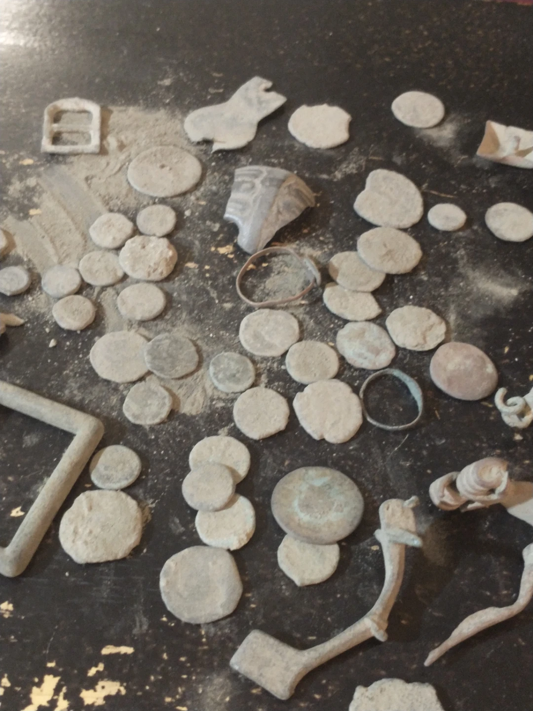 Uncleaned Ancient/Medieval Metal Detecting Finds Collection - photo 4