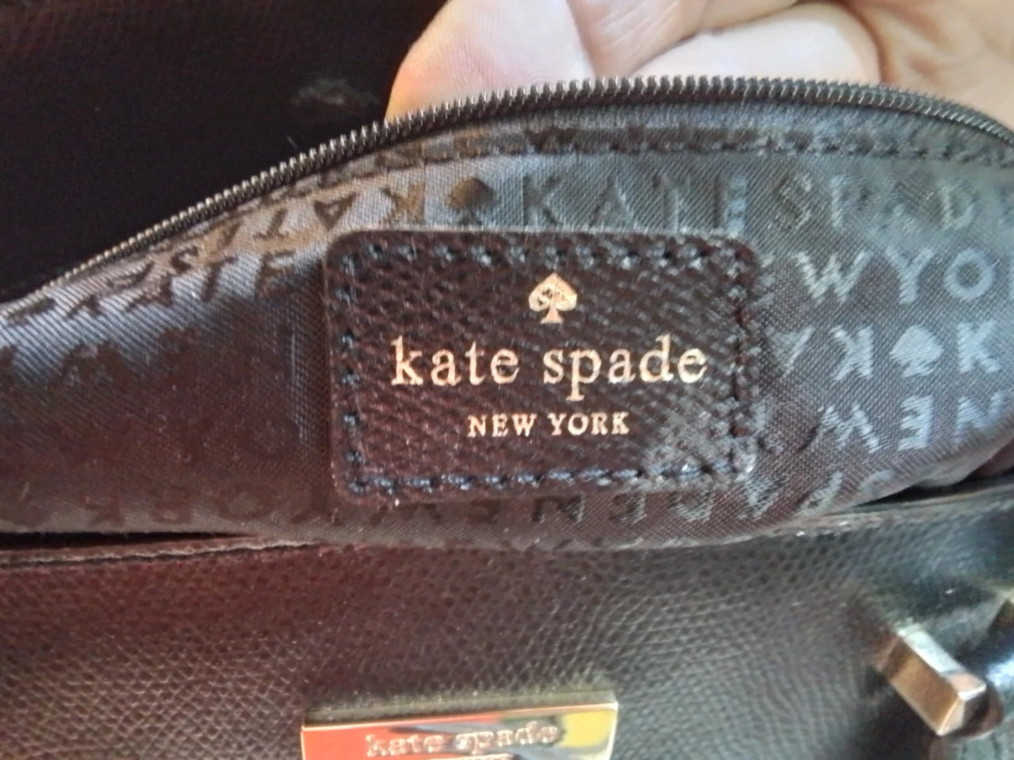 Kate Spade New York Black Leather Tote Bag - photo 3