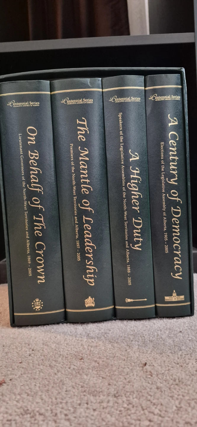 Centennial Series Legislative Assembly of Alberta Book Set - photo 5